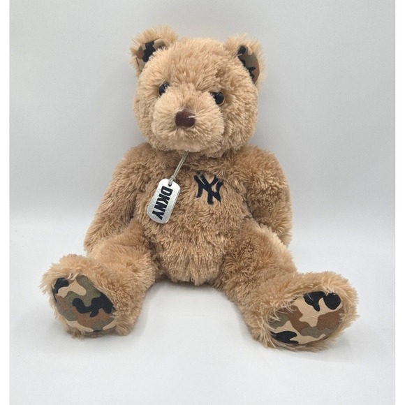 Limited Edition TY Beanie Buddy HERO The NY Yankees Plush Bear - Picture 1 of 2